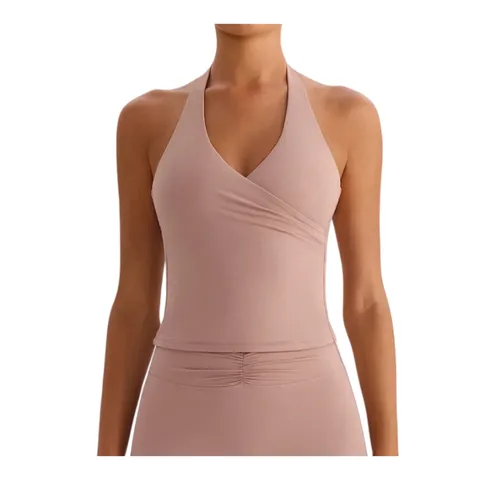 Alo Vest - Blush Wrap Halter