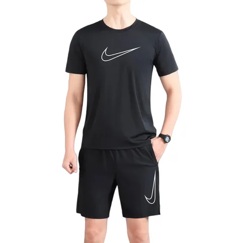 Nike Set - Black Tee & Shorts