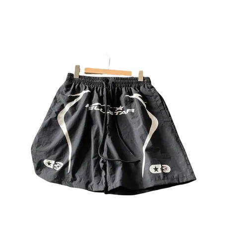 Hellstar Shorts - Black Nylon