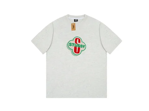 Stussy Tee - Grey S Logo