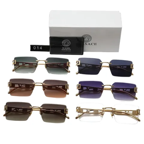 Versace SunGlasses - Rectangle Multi-Colour