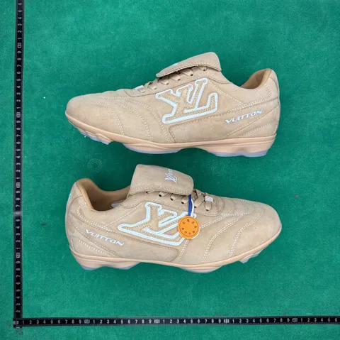 Louis Vuitton Footprint Soccer - Beige Suede