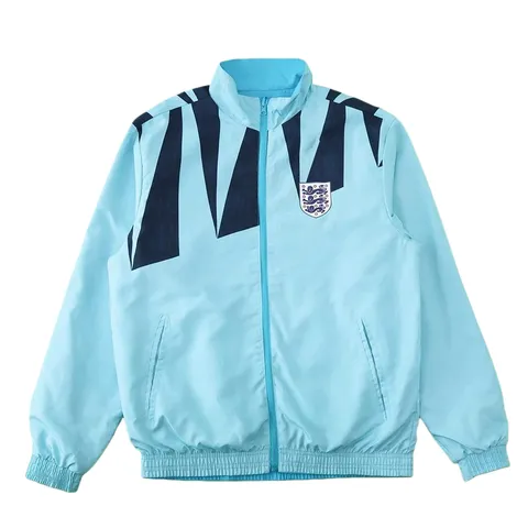 2425 England Wear on both sides windbreaker - Aqua & Navy 1992