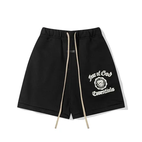 Essentials Shorts - Black College Logo