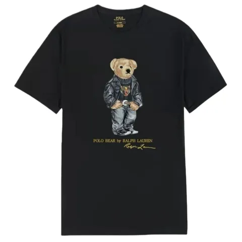 Ralph Lauren Bear tees - Black Denim Bear