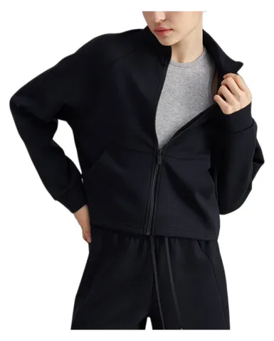 Alo Coat - Black Zip Jacket