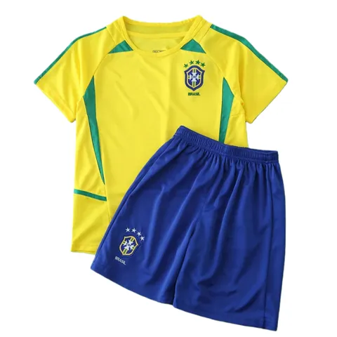2002 Brazil home retro Kids kit