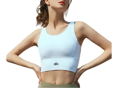 Alo Vest - Sky Blue Bra Tank