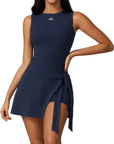 Alo Dress - Navy Tennis Dress