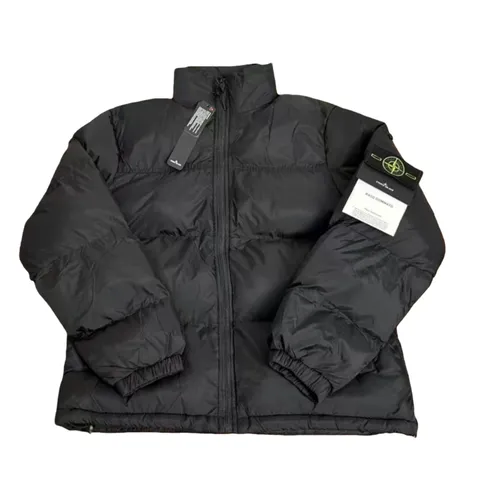 Stone Island Quilted Jacket - Black Puffer