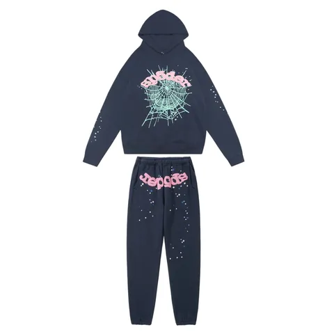 Sp5der Set - Navy Web Set