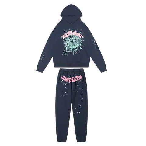 Sp5der Set - Navy Web Set
