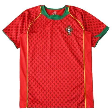 2004 season Portugal home retro Fan version