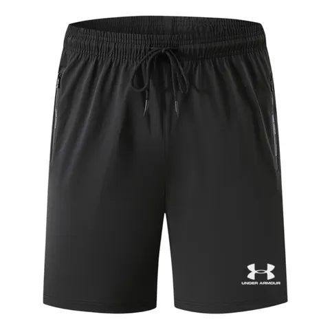 Under Armour Shorts - Black White Logo