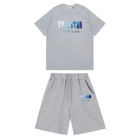 Trapstar Tee - Grey Tee & Shorts