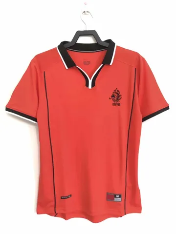 1998 season Netherlands Home retro Fan version