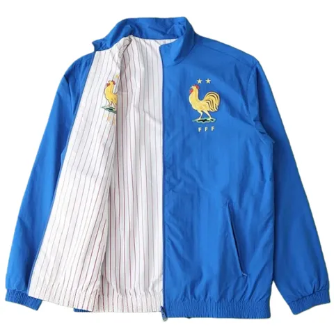 2425 France Wear on both sides windbreaker - Blue