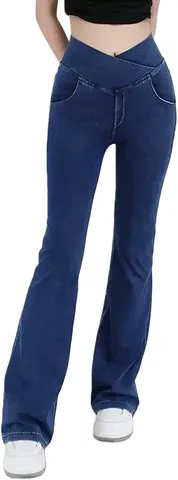 Alo Pants - Denim V-Waist Flare