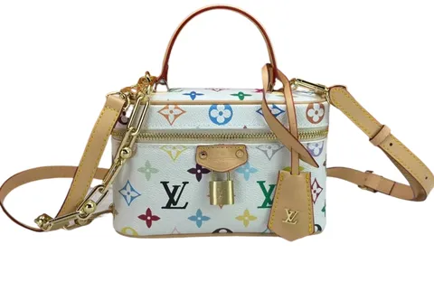 Louis Vuitton Bag - White Multicolore Trunk