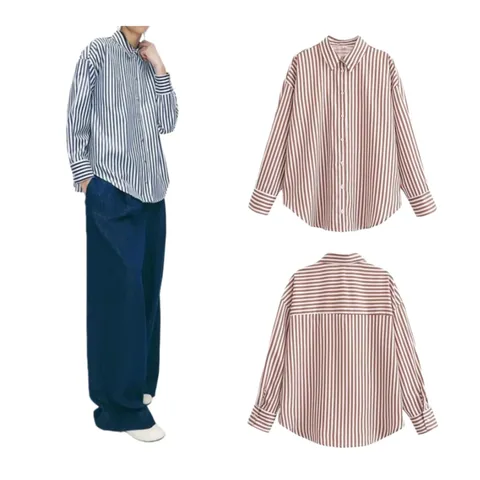 Zara Shirt - Pink Stripe