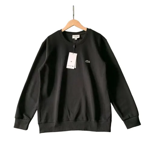 Lacoste Hoodie - Black Crew