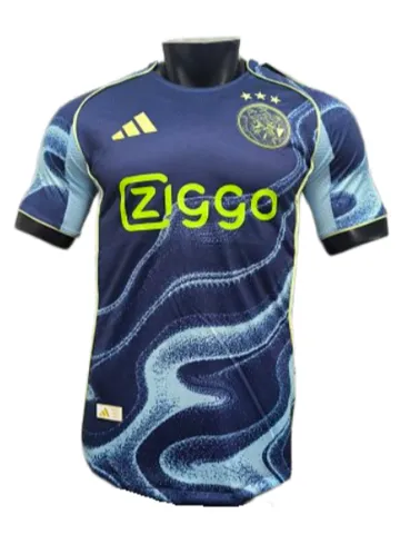 2526 Season Ajax Away Player Version Jersey