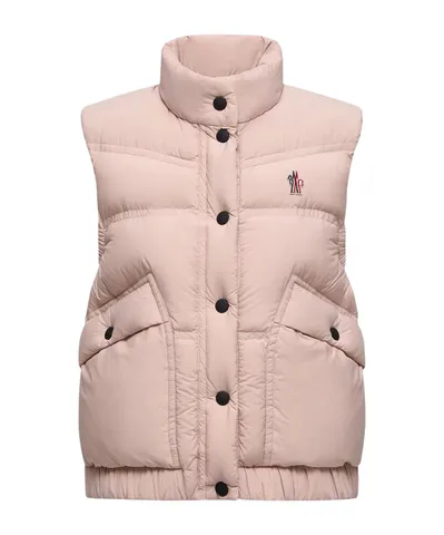 Moncler Vest - Pink Cropped