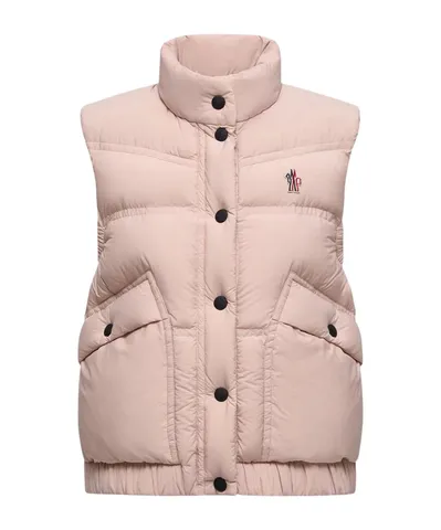 Moncler Vest - Pink Cropped