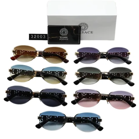 Versace SunGlasses - Oval Multi-Colour