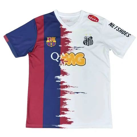 Football Jersey - Barcelona x Santos