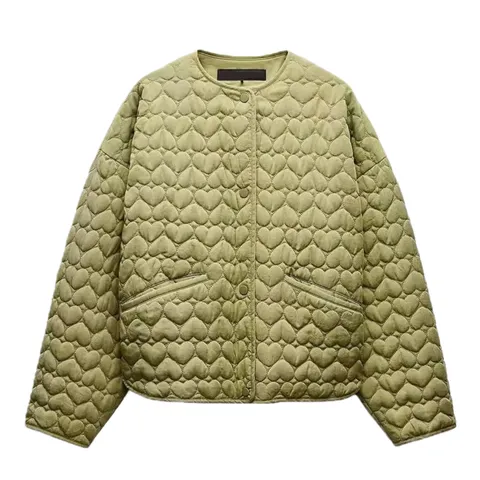 Zara Cotton Clothes - Olive Quilted