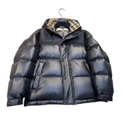 Burberry Down Jacket - Black Glossy Puffer