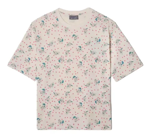 Ashley William Tee - Pink Floral