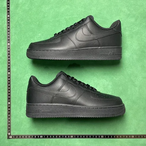 Nike Air Force 1 Low - Triple Black, DC Batch II