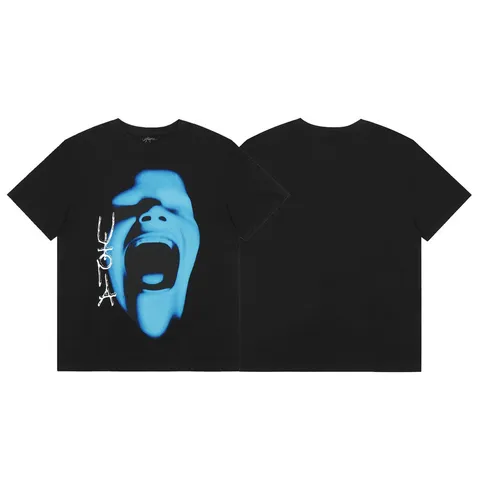 Travis Scott Tee - Black Face Print