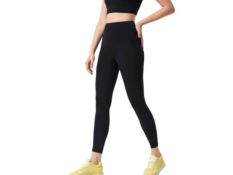 Alo Pants - Black Leggings, High-Waist