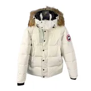 Canada Goose Quilted Jacket - White Fur Hood