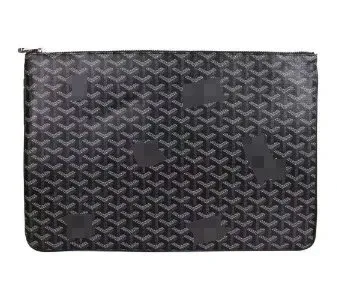 Goyard Bag - Black Document Pouch