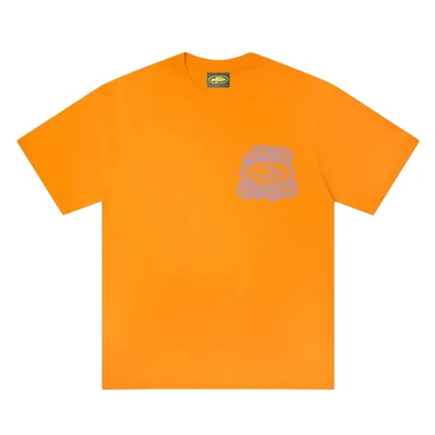 Corteiz Tee - Orange Tonal Logo
