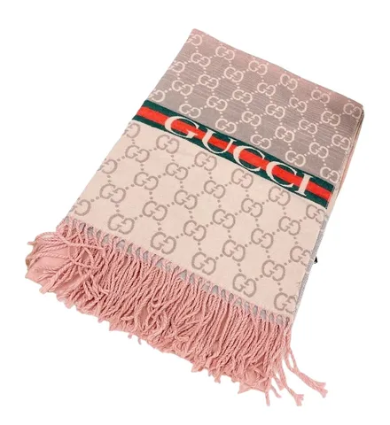 Gucci Scarf - Pink GG Scarf
