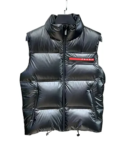 Prada Vest - Black Glossy Vest