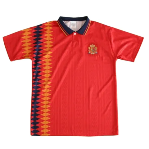1994 season Spain home retro Fan version