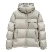 Prada Down Jacket - Grey Hooded