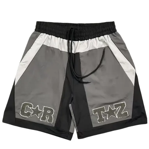 Corteiz Shorts - Grey Panel
