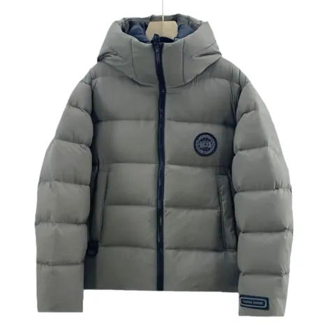 Canada Goose Down Jacket - Grey Hooded