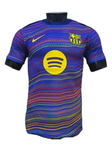 2526 Season Barcelona Special Edition Player Jersey - Purple Stripe