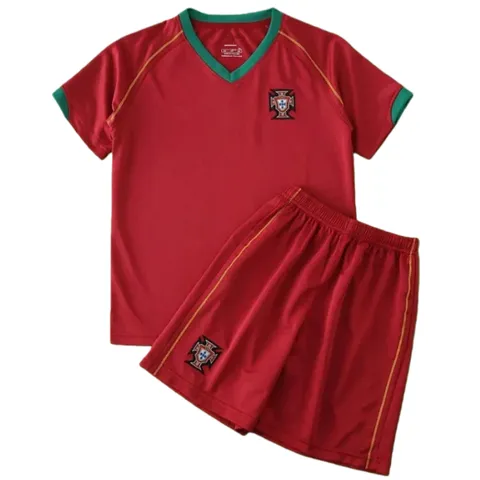 2006 Portugal home retro Kids kit