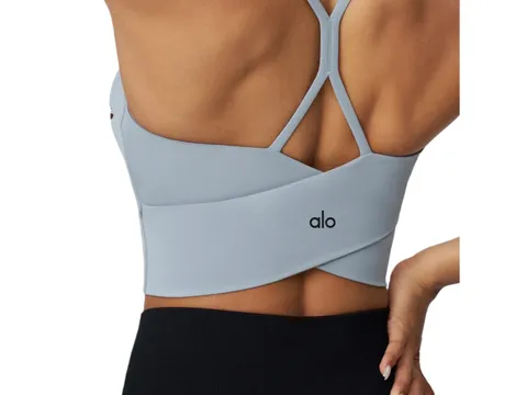 Alo Vest - Blue Wrap Bra