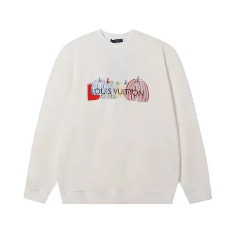 LV Hoodie - White Colour Logo