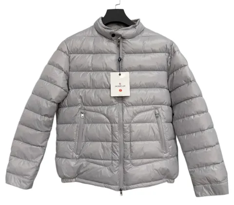 Moncler Quilted Jacket - Grey Lightweight